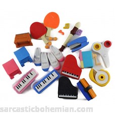 10 Assorted Iwako Eraser School Supplys Collection Erasers will be randomly selected from the image shown with Japanese Stationery Original Package B07F2F3W5J
